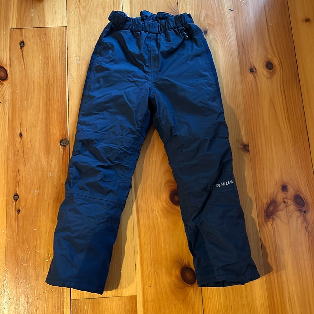 Columbia Waterproof Omni tech 7/8 ski pants navy blue